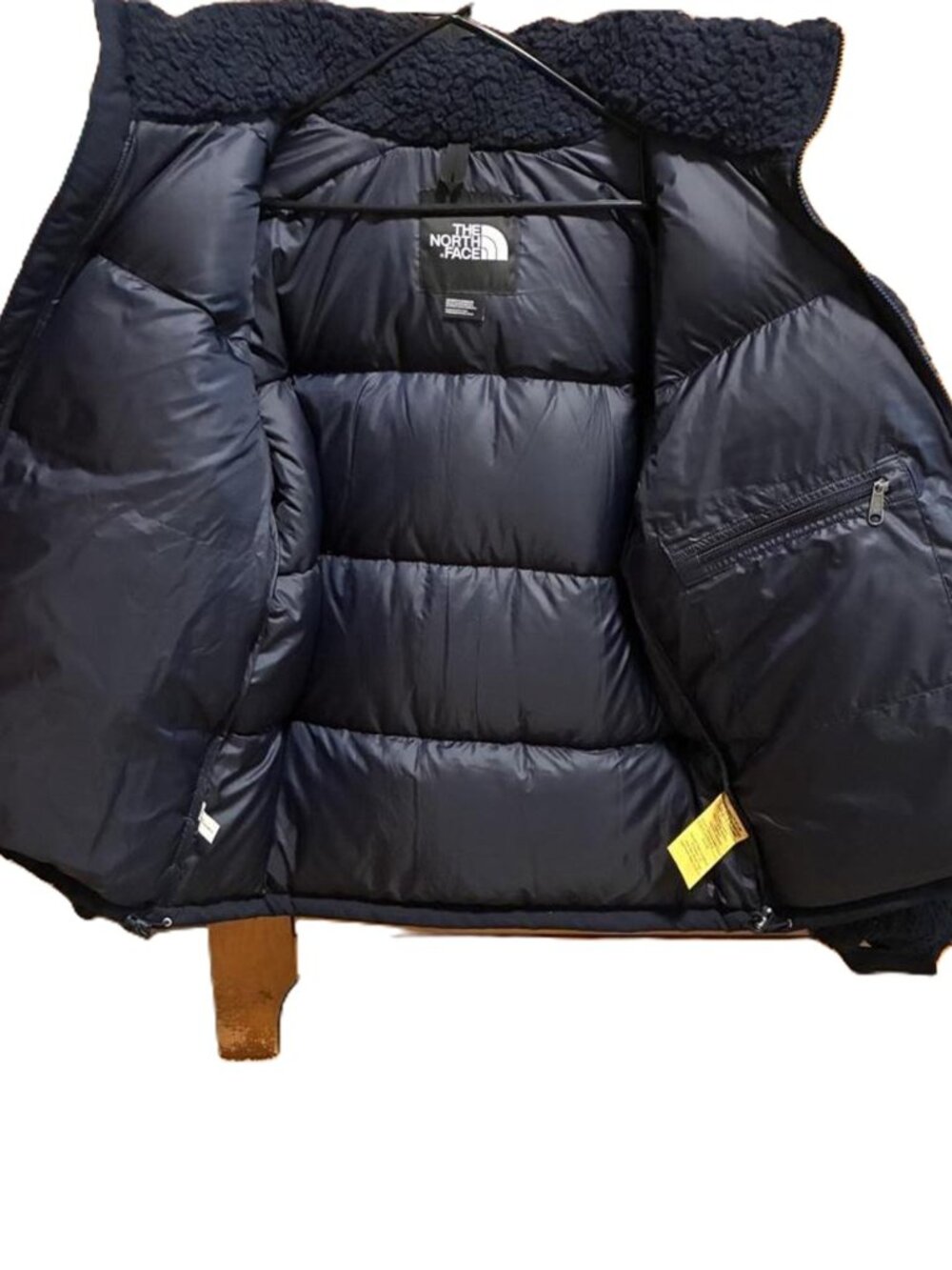 The North Face Nuptse Sherpa High Pile Insulated Jacket Men's Navy
